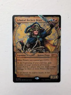 Admiral Beckett Brass (Rainbow Foil) MTG Secret Lair Drop #1410 - Image 1