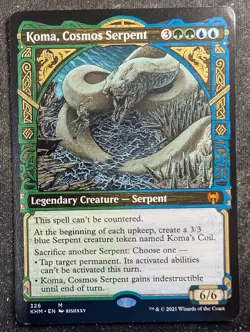 Koma, Cosmos Serpent - Showcase - Kaldheim (MTG) - Image 1