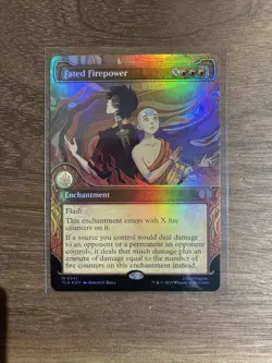 Fated Firepower (Showcase) Avatar: The Last Airbender Foil TLA 341 - Image 1