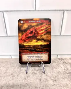 Sorcery Contested Realm Gothic Unique Salt The Earth Non Foil - Image 1