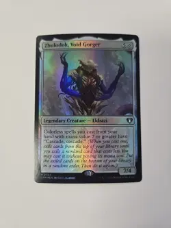 [1x] Zhulodok, Void Gorger - Foil Near Mint, English Commander Masters MTG Magic - Image 1