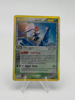 Beedrill (Delta Species) 1/113 Delta Species Stamped Reverse Holo Pokemon TCG LP - Image 1