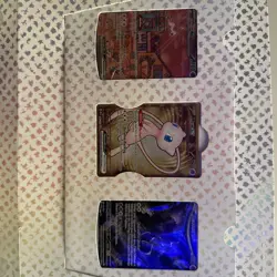 Pokemon TCG 151 UPC Promo Set Mew 053, Mewtwo 052, Metal Mew 205 New Sealed PLUS - Image 2