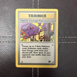 Pokemon TCG - Nightly Garbage Run - 77/82 - Team Rocket - NM Unlimited Uncommon - Image 1