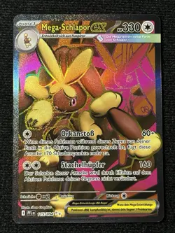 Pokemon PFL Mega-Schlapor EX 115/094 Fatale Flammen Boosterfrisch Deutsch - Image 1