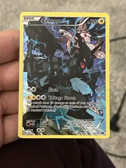 2015 POKEMON XY BLACK STAR PROMOS #XY76 FULL ART/ZEKROM - Image 1