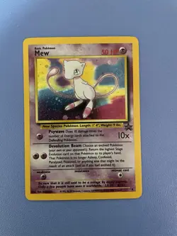 Mew 9 Holo Promo Pokemon Card - Lightly Played - Image 1