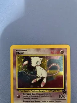 Mew 9 Holo Promo Pokemon Card - Lightly Played - Image 3