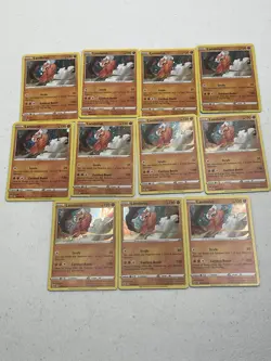 Pokemon Landorus Cosmos Holo Fusion Strike 148/264 Lot Of 10 NM Near Mint - Image 1