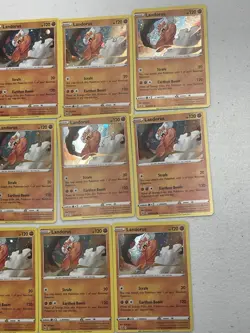 Pokemon Landorus Cosmos Holo Fusion Strike 148/264 Lot Of 10 NM Near Mint - Image 2