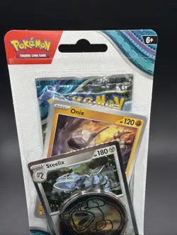 Pokemon TCG Twilight Masquerade Premium Checklane Blister Steelix NEW / SEALED - Image 3