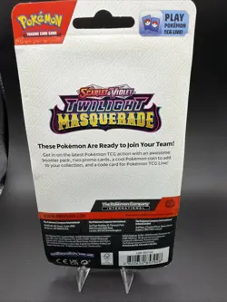Pokemon TCG Twilight Masquerade Premium Checklane Blister Steelix NEW / SEALED - Image 4