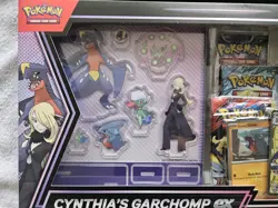 Lot X 2 Pokemon TCG Cynthia's Garchomp Premium Collection Box Sealed New - Image 2