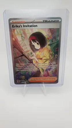 Pokemon TCG Erikas Invitation 203/165 Special Illustration Rare Card NM - Image 3