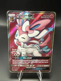 Pokemon Sylveon GX Guardians Rising Holo Full Art Ultra Rare Card 140/145 - Image 2