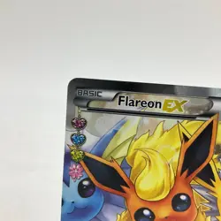 Flareon EX RC28/RC32 Full Art Holo Generations Radiant Collection Pokemon LP - Image 2