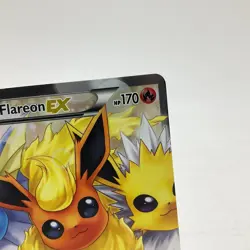 Flareon EX RC28/RC32 Full Art Holo Generations Radiant Collection Pokemon LP - Image 3