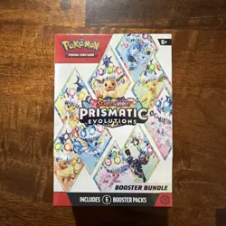 💥Pokemon TCG Prismatic Evolutions Booster Bundle - New Factory Sealed💥 - Image 1