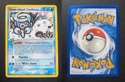 Snow-cloud Castform 025/101 Vintage Pokemon Karte | EX Hidden Legends | EX | ENG - Image 1