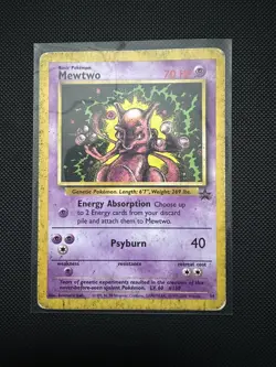 Mewtwo Promo 14 – Non Holo – Wizards of the Coast – Heavy Play Pokemon - Image 1