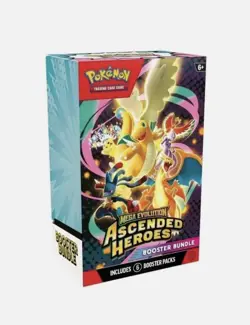 4x Pokemon Ascended Heroes Booster Bundle PRESALE - Image 1