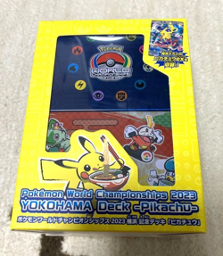 Pokemon World Championships 2023 Yokohama Deck Sealed Box Pikachu ex 001/030 - Image 1