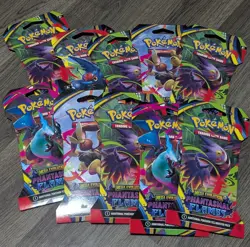 Pokemon Phantasmal Flames Blister Packs packs in hand ready to ship x10 - Image 1