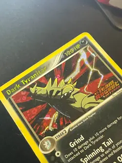 Dark Tyranitar 19/109 | 2004 Pokemon EX Team Rocket Returns Reverse Holo | MP/HP - Image 2