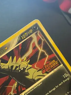 Dark Tyranitar 19/109 | 2004 Pokemon EX Team Rocket Returns Reverse Holo | MP/HP - Image 3