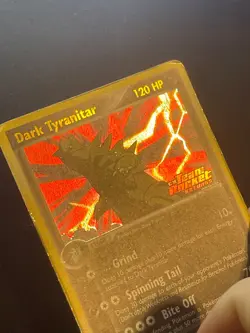Dark Tyranitar 19/109 | 2004 Pokemon EX Team Rocket Returns Reverse Holo | MP/HP - Image 4