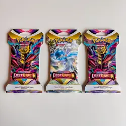 (1 Pack) Pokemon Lost Origin Sleeved Booster Pack Factory Sealed Random Art - Image 1
