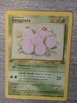 Pokemon TCG Exeggcute 1st Edition Common Regular - DC143 - Image 1