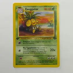 Pokemon TCG Exeggutor Jungle #35/64 WOTC Vintage 1999 1st Edition - Image 1