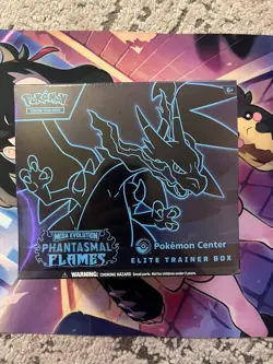 Pokemon TCG Phantasmal Flames Pokemon Center Elite Trainer Box ETB Sealed - Image 1