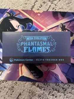 Pokemon TCG Phantasmal Flames Pokemon Center Elite Trainer Box ETB Sealed - Image 2