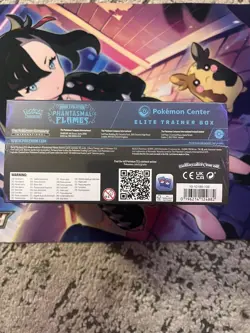 Pokemon TCG Phantasmal Flames Pokemon Center Elite Trainer Box ETB Sealed - Image 4
