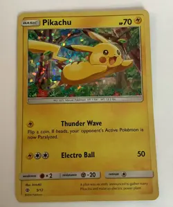 Pokemon TCG Pikachu Pokemon Promos SM04 Holo Promo Promo HP 70 Electro Ball 50 - Image 2