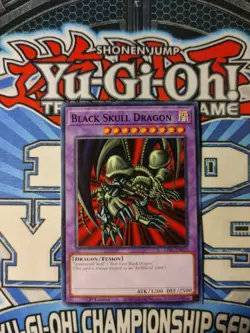 Yugioh BLACK SKULL DRAGON LDS1-EN012 COMMON 1ST ED NM - Image 1