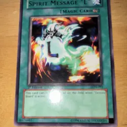 Konami Yu-Gi-Oh! Spirit Message "L" Labyrinth of Nightmare LON-092 1st Edition … - Image 1