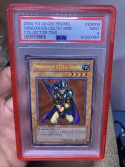 GRADED PSA 9 Obnoxious Celtic Guard (Limited Edition) CT1-EN006 (Yu-Gi-Oh!) - Image 1