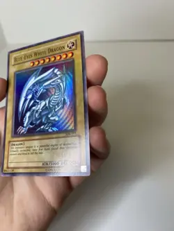 Yugioh Blue Eyes White Dragon SDK-001 Unlimited HOLO BLEED LP #2 - Image 5