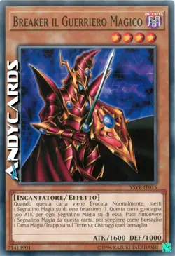 BREAKER IL GUERRIERO MAGICO • (The Magical Warrior) • Comune • YSYR IT015 • Unl - Image 1