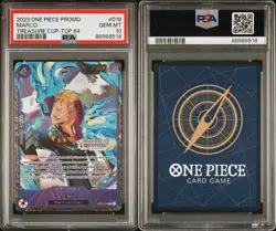 Marco Treasure Cup 2023 PSA 10 - One Piece OP02-018 Promo Card (OP-PR) English - Image 3