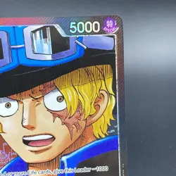 Sabo (Alt Art) OP13-004 English Carrying On His Will - One Piece Card - NM - Image 3
