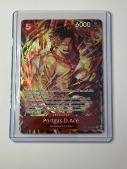 Portgas.D.Ace (Illustration Box Vol.5) ST15-005 One Piece Promotion Card Foil - Image 1
