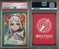 Yamato Alt Art Leader PSA 10 - One Piece OP06-022 Wings of the Captain English - Image 3