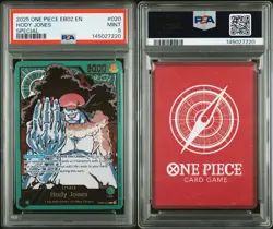 Hody Jones EB02 Gold Leader PSA 9 - One Piece Anime 25th Collection English - Image 3