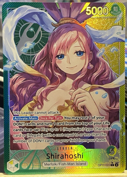 One Piece - Shirahoshi (022) (Alt Art Leader) OP11-022 - A Fist of Divine Speed - Image 1