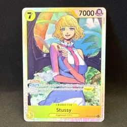 One Piece TCG Stussy OP13-110 SR English Foil - Image 1