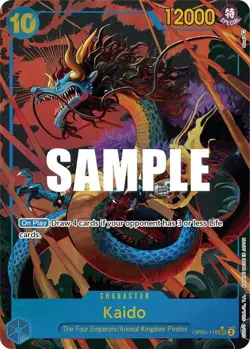 Kaido (118) (Alternate Art) - Awakening of the New Era (OP05) One Piece CCG - Image 1